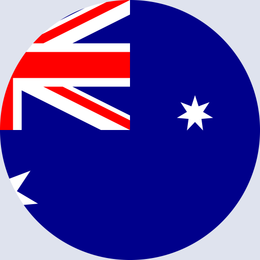 كتابة أسماء على علم أستراليا