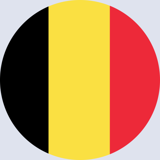 كتابة أسماء على علم بلجيكا