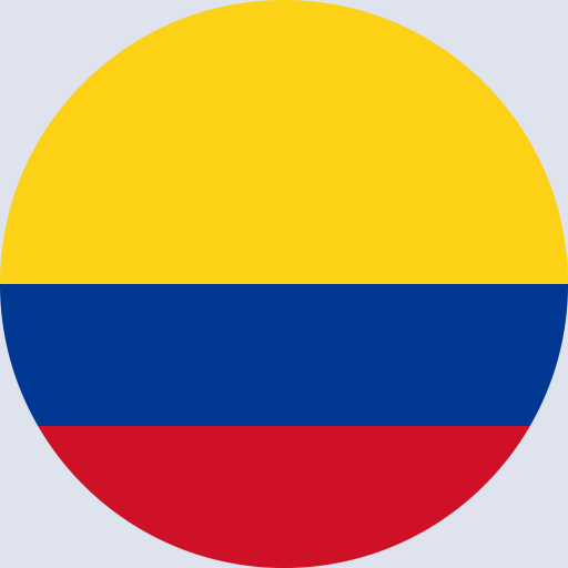 كتابة أسماء على علم كولومبيا