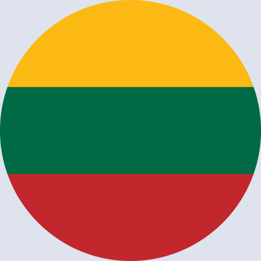 كتابة أسماء على علم ليتوانيا