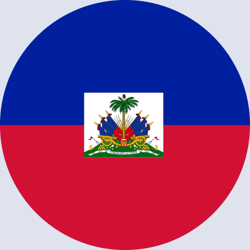 كتابة أسماء على علم هايتي