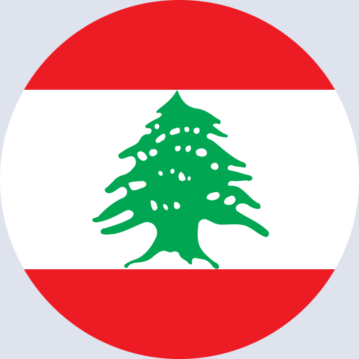 كتابة أسماء على علم لبنان