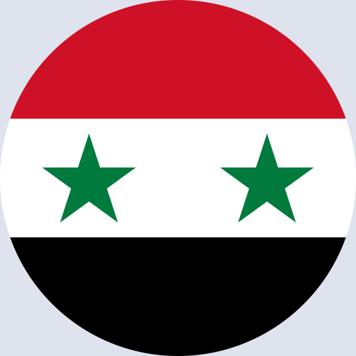 كتابة أسماء على علم سوريا