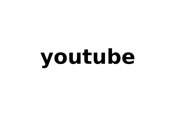 إسم youtube مكتوب بالإنجليزي