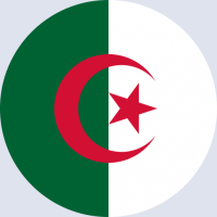 كتابة أسماء على صورة علم الجزائر