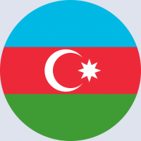 كتابة أسماء على صورة علم أذربيجان