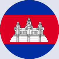 كتابة أسماء على صورة علم كمبوديا