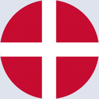 كتابة أسماء على صورة علم الدنمارك