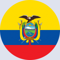 كتابة أسماء على صورة علم الاكوادور