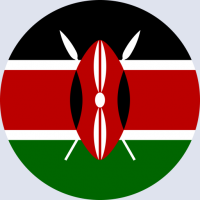 كتابة أسماء على صورة علم كينيا