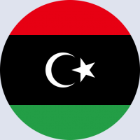 كتابة أسماء على صورة علم ليبيا