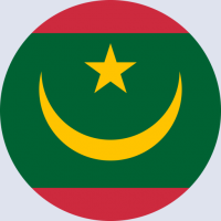 كتابة أسماء على صورة علم موريتانيا
