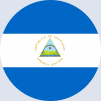 كتابة أسماء على صورة علم نيكاراجوا