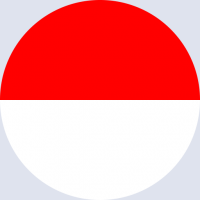 كتابة أسماء على صورة علم إندونيسيا