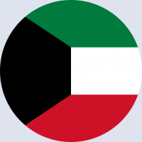 كتابة أسماء على صورة علم الكويت