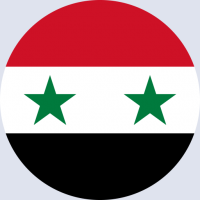 كتابة أسماء على صورة علم سوريا